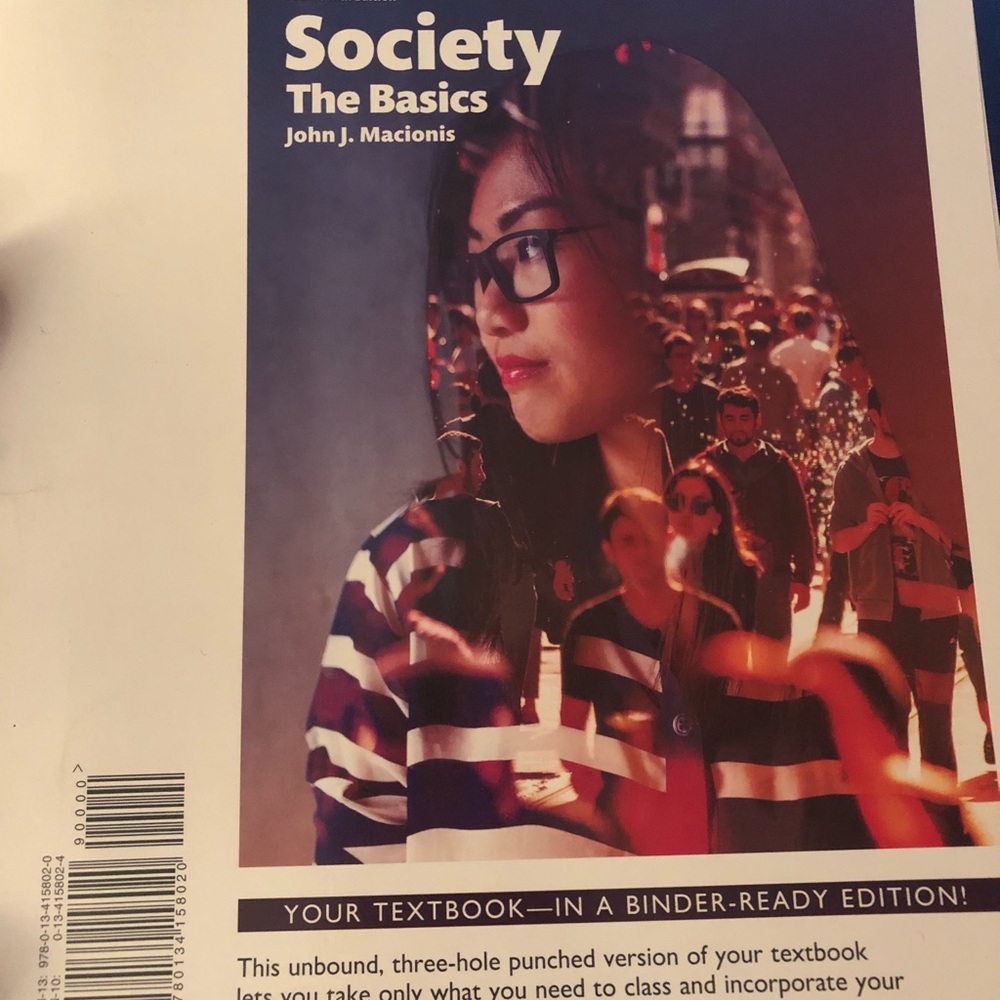 Society the basics textbook 14th edition